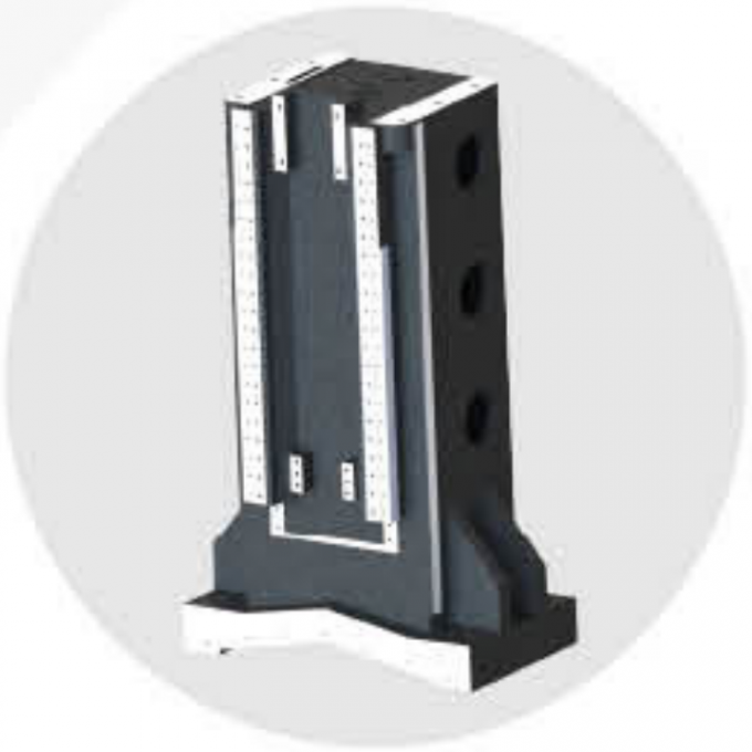 4 Assen Boring Tapping Center DTC500 CNC Verticale Verwerking FANUC CNC Freesmachine 2