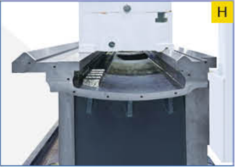 SMTCL zware CNC draaibank 5000mm HTC125500 horizontale platte bed CNC zware draaibank 8