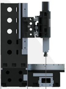 Zware verticale cnc-draaibank VTC250140H Max.Swing Diameter 3000mm New Energy Bearing cnc verticale draaibank 4