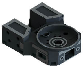 Zware verticale cnc-draaibank VTC250140H Max.Swing Diameter 3000mm New Energy Bearing cnc verticale draaibank 1