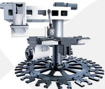 Zware verticale cnc-draaibank VTC250140H Max.Swing Diameter 3000mm New Energy Bearing cnc verticale draaibank 9