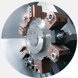 Zware CNC draaimachine Fanuc besturing HTC40Sm/1500 SMTCL draaicentrum met Y-as en C-as 7