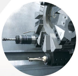 Zware CNC draaimachine Fanuc besturing HTC40Sm/1500 SMTCL draaicentrum met Y-as en C-as 8