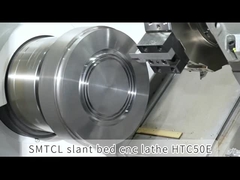 SMTCL Metalen Slant Bed CNC draaibank HTC50E Fanuc Draaien En Fressen Centrum CNC draaibank