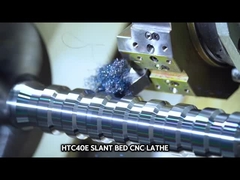 HTC40E Hoge precisie CNC horizontale draaibank 30 graden Slant Bed CNC draaibank