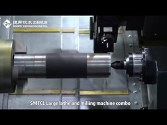 Heavy Duty 3/4 Axis Slant Bed CNC draaibank Combo Horizontale CNC draaibank freesmachine