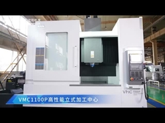 Verticaal bewerkingscentrum VMC1100P Hoge stijfheid Gantry Frame Structure 4 Axis CNC Freesmachine