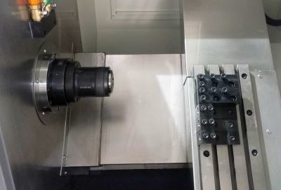 Enige Ascnc het Type van het Messenrij van Draaibankmachines HK35L Draaiende Verwerking