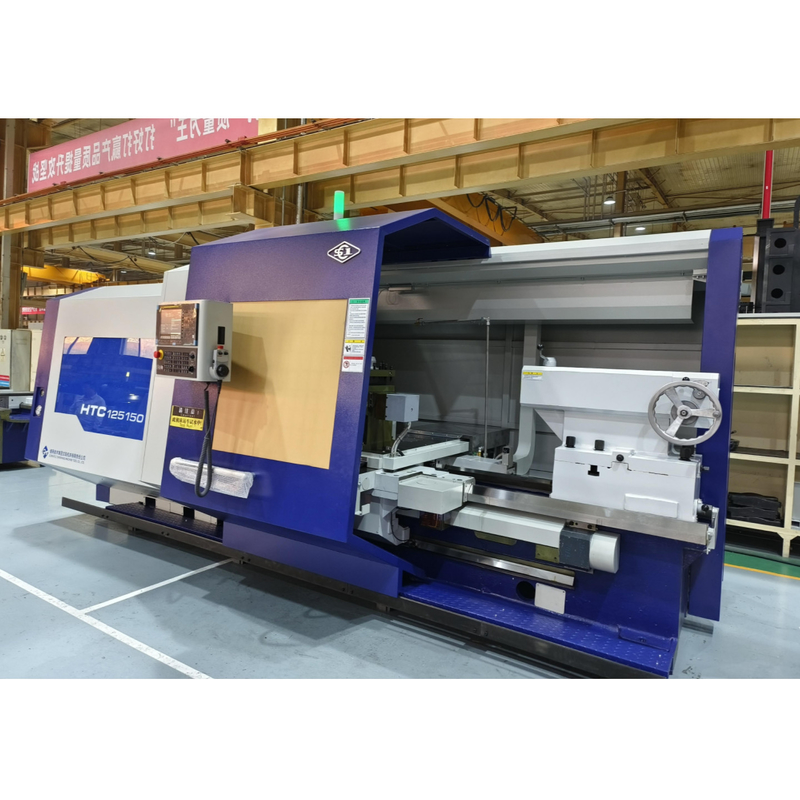 SMTCL SYMG High Rigidity High Speed CNC Lathe HTC125 Grote horizontale platte bed CNC lathe
