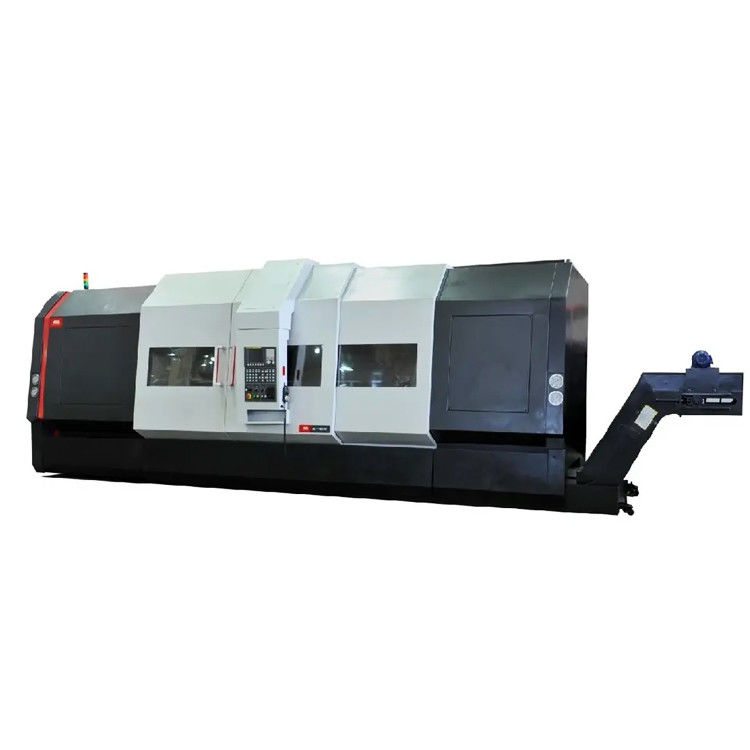 Zware Slant Bed CNC draaibank freesmachine Combo HTC80 Horizontale CNC draaibank freesmachine