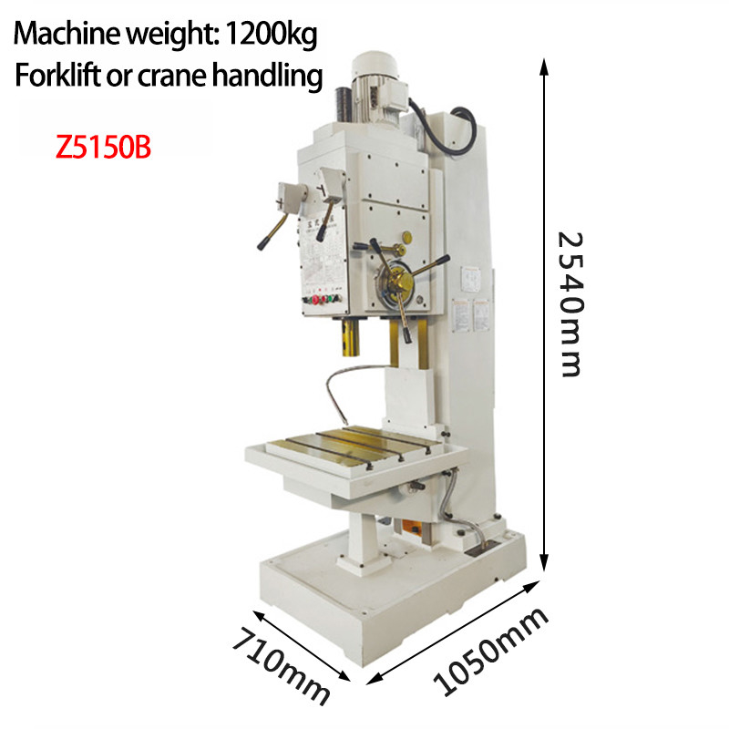 Z5150B Verticale boormachines Boordiameter 50 mm Grote diepgat Verticale boormachine