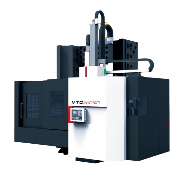 SMTCL Verticale CNC draaibank Verticale draaibank Freescentrum VTC250140 Heavy Duty Draaibank Freesmachine Combo