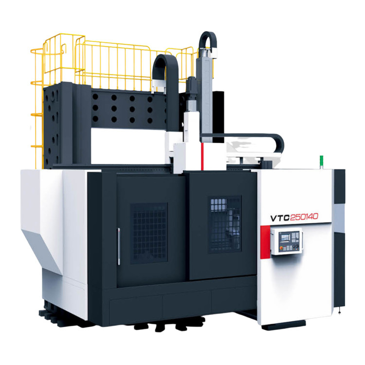 SMTCL Verticale CNC draaibank Verticale draaibank Freescentrum VTC250140 Heavy Duty Draaibank Freesmachine Combo