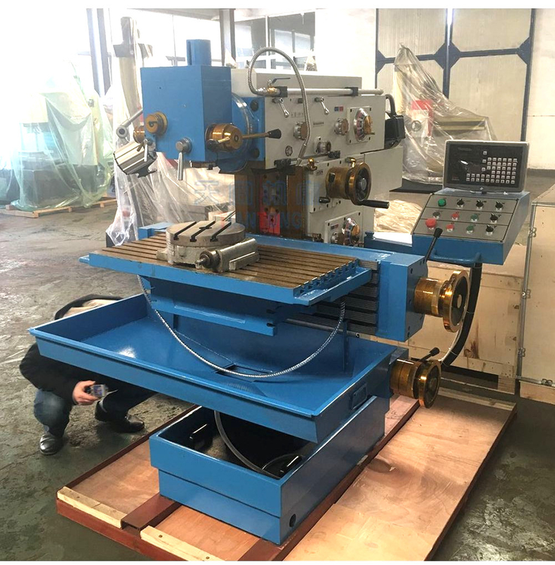 Lifting Table Universele Freesmachine X8132 Draaiend Hoofd Hoogprecisie Handmatige Freesboormachine