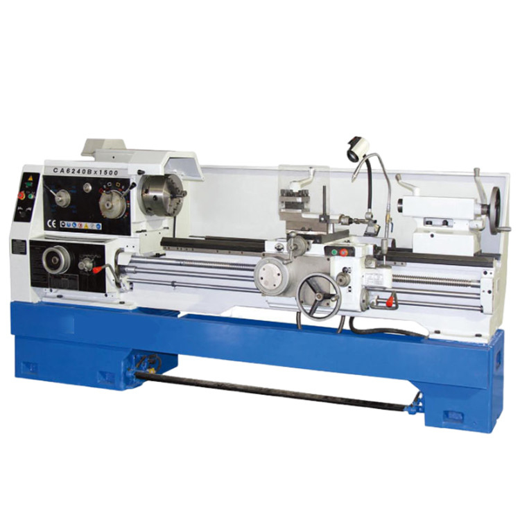 Heavy Duty Gap Bed Draaien Manuele draaibank CA6180 Hole Trough Spindle 105mm Manuele draaibank
