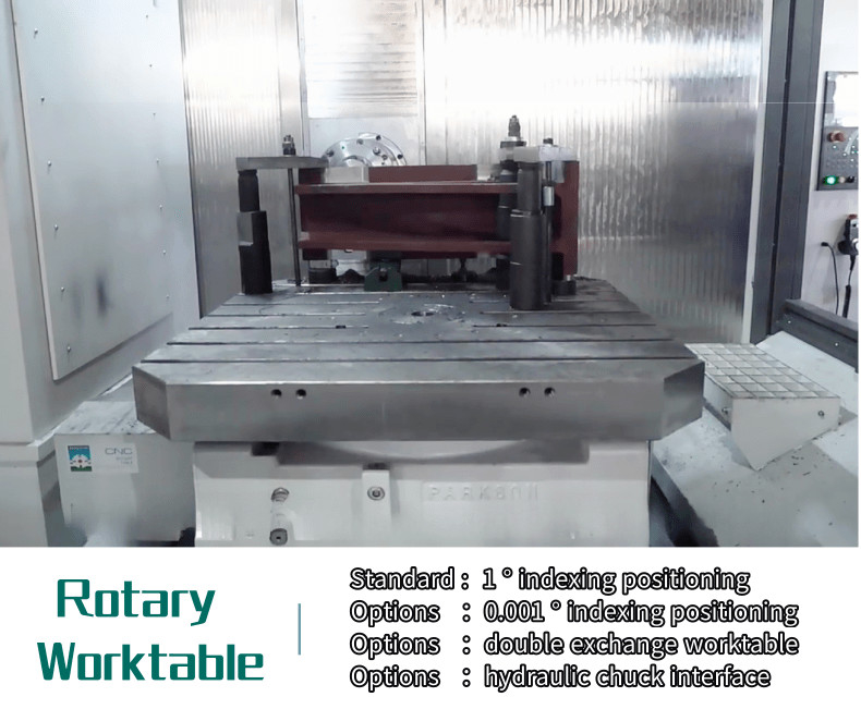 5 As Horizontaal Bewerkingscentrum HMC63Q Hoogpresisie CNC-draaicentrum Machine Tool