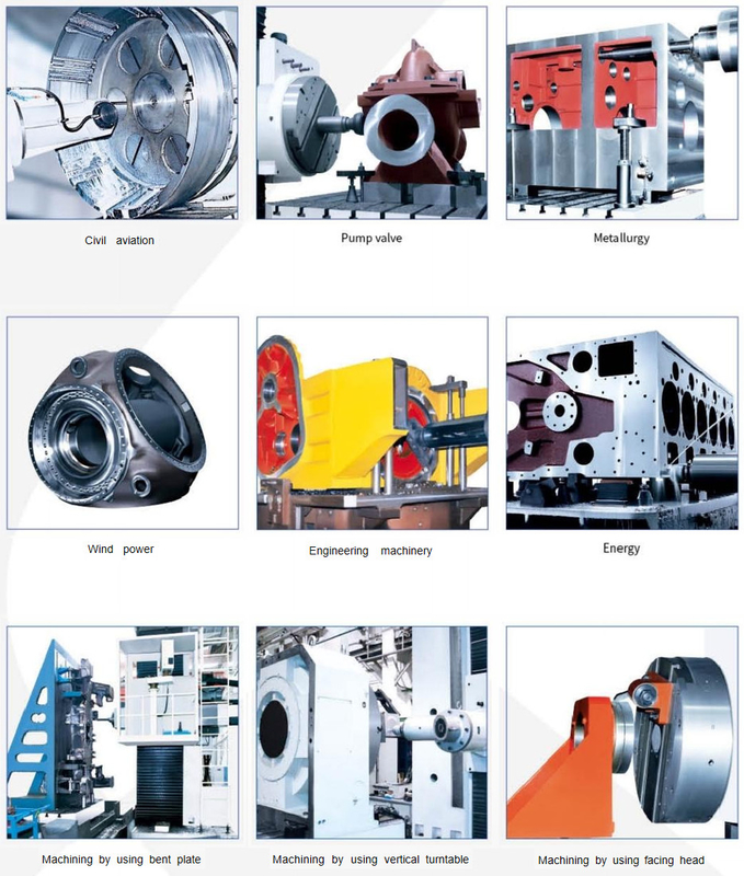 SMTCL 5-assige horizontale CNC-boren freesmachines PBC130rp Heavy Duty Fressing Boring Drilling Machine