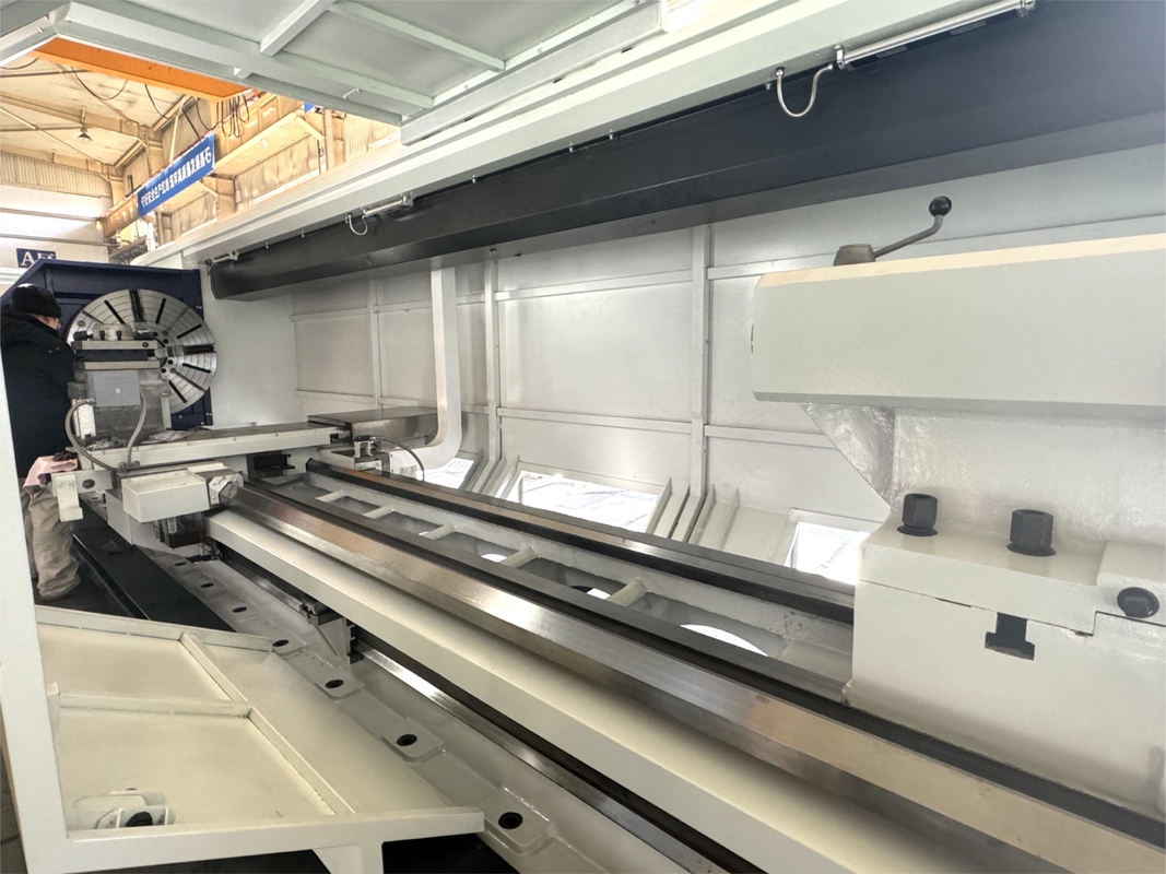 SMTCL Automatische draaibank Metalen CAK100 serie Chuck Diameter 1000mm Heavy Duty Flat Bed CNC draaibank