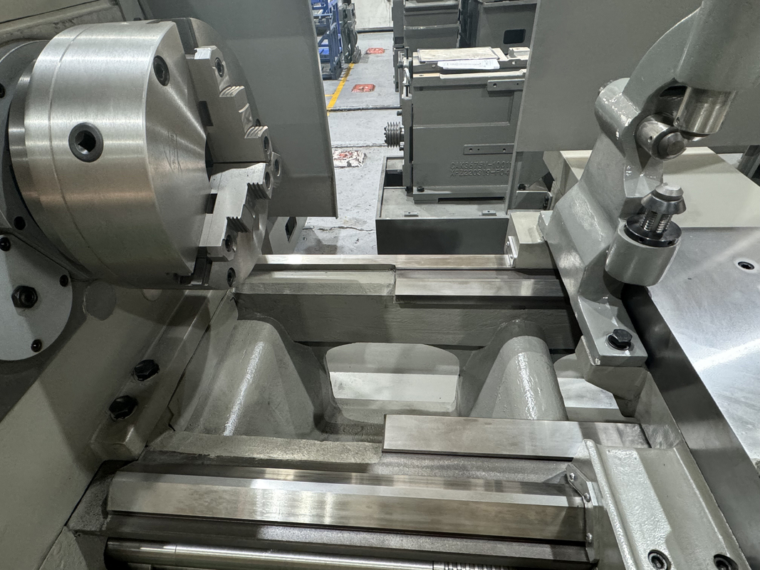 SMTCL Horizontale draaibank CW6163B Metalen handleiding draaibank 1000mm Spindelboring 104 Heavy Duty handleiding draaibank