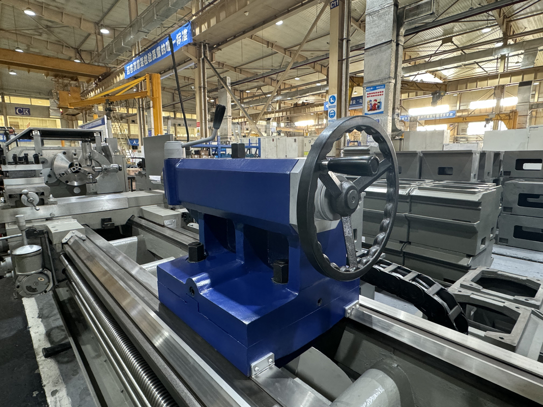 SMTCL Horizontale draaibank CW6163B Metalen handleiding draaibank 1000mm Spindelboring 104 Heavy Duty handleiding draaibank