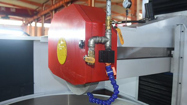 Horizontale oppervlakte slijpmachine met draaiende ronde tafel HDM380 PLC-besturing slijpmachine