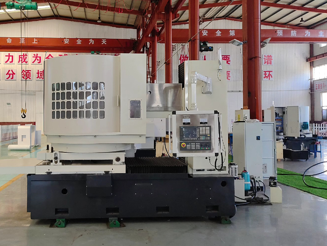 CNC horizontale oppervlakte slijpmachine met roterende ronde tafel HDMK380 CNC slijpmachine
