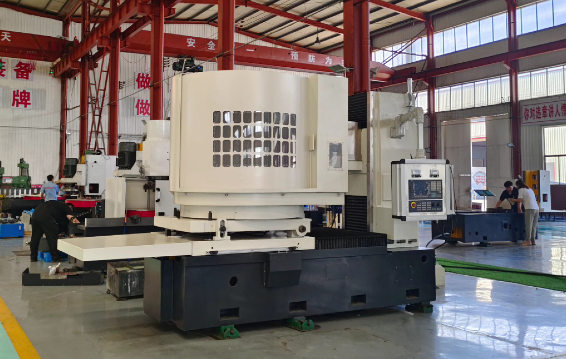 CNC horizontale oppervlakte slijpmachine met roterende ronde tafel HDMK380 CNC slijpmachine