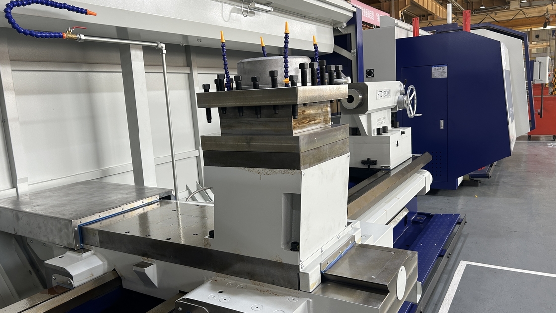 SMTCL CNC zware draaimachine HTC125300 Max snijlengte 3000mm Horizontale vlakke bed CNC draaibank