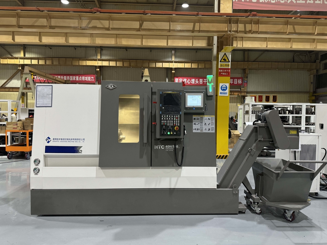 Horizontale CNC draaibank HTC40H/500 Automobiel mandrels Motorschachten Tandwielassen Bewerking CNC draaibank