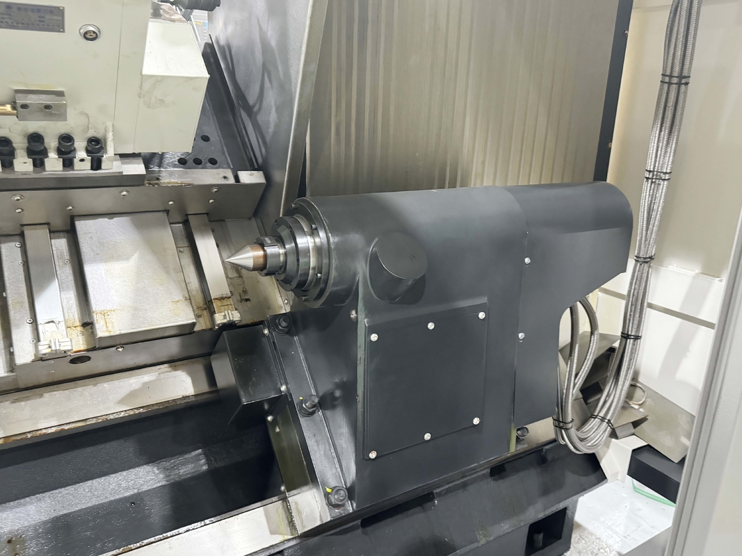 SMTCL CNC draaibank HTC50B FANUC-systeem Horizontaal 12 Station Servo Turret Slant Bed CNC draaibank