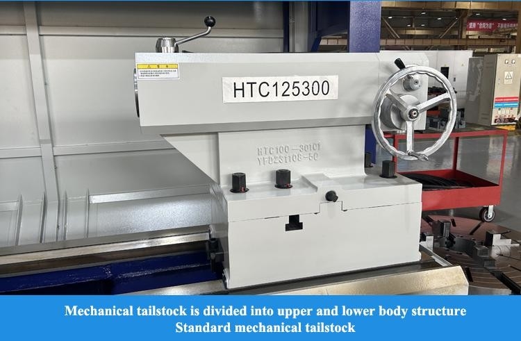 SMTCL zware CNC draaibank 5000mm HTC125500 horizontale platte bed CNC zware draaibank