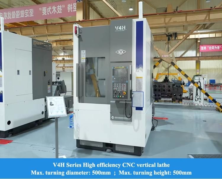 SMTCL Verticale CNC draaibank V4H CNC Verticale Freesmachine Draaibank Combo Verticale CNC Draaibank