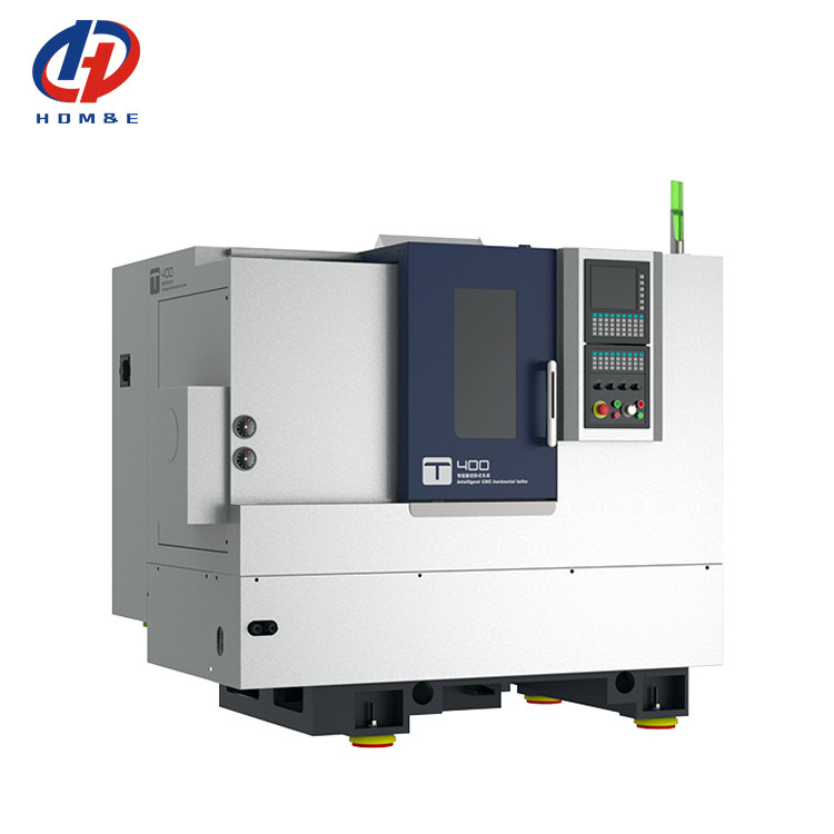 CNC automatische draaibank T400 High Rigidity Linear Guide Rails Servo Turret GSK Metalen CNC Slant Bed Draaibank