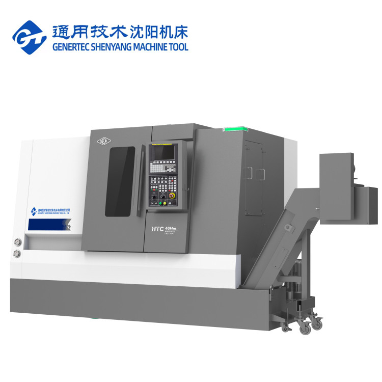 SMTCL CNC Draaicentrum HTC40Hm BMT55 12 Posities Power Turret CNC draaibank Combo Met Y-as