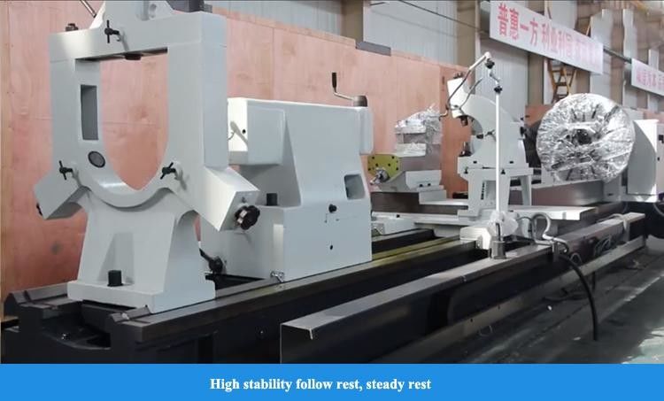 Grote handmatige draaibank CW61160D Max Swing Diameter Over Bed 1640mm A2-15 Spindel Zware draaibanden