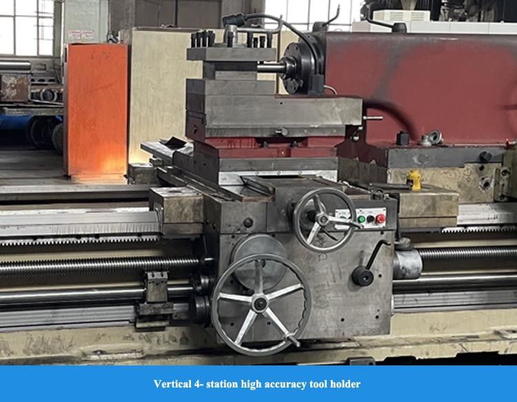 Grote handmatige draaibank CW61160D Max Swing Diameter Over Bed 1640mm A2-15 Spindel Zware draaibanden