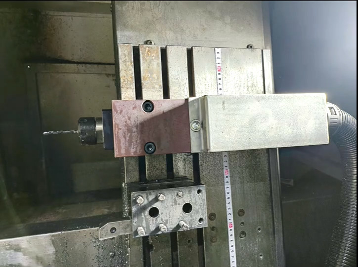 CNC draaibank CHK46 Gang Type Tool Post Precision Cutting Slant Bed CNC Draaibank