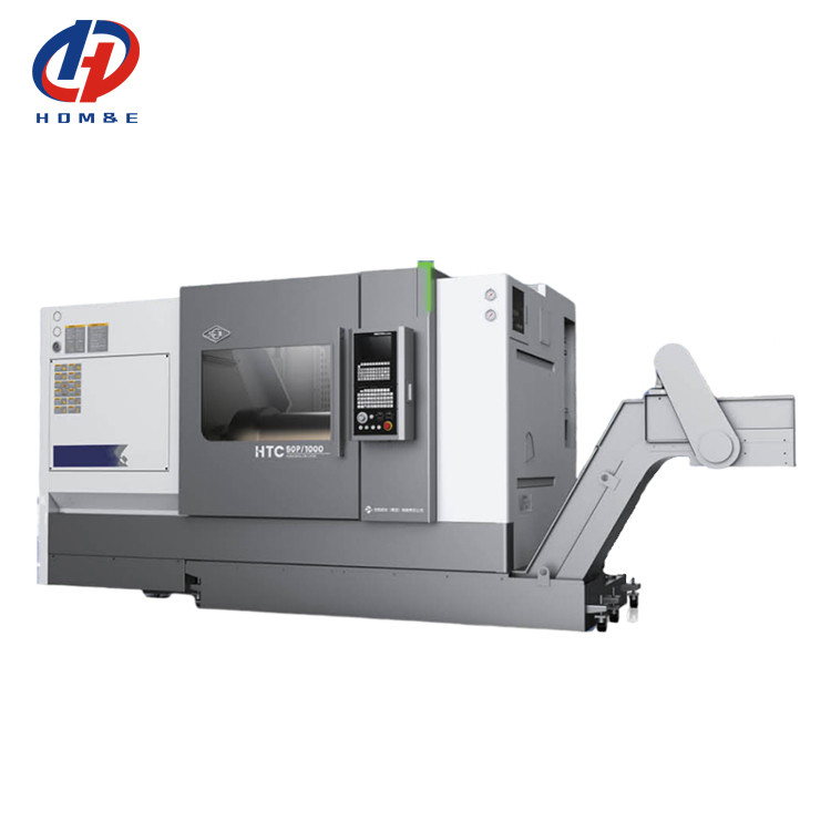 SMTCL Universal CNC Horizontale draaibank HTC50Q High Torque Spindle Zware Slant Bed CNC draaibank