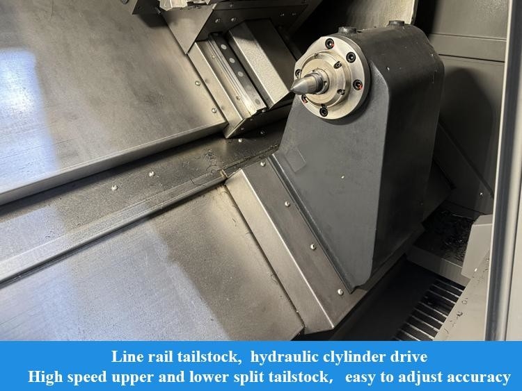 SMTCL Universal CNC Horizontale draaibank HTC50Q High Torque Spindle Zware Slant Bed CNC draaibank