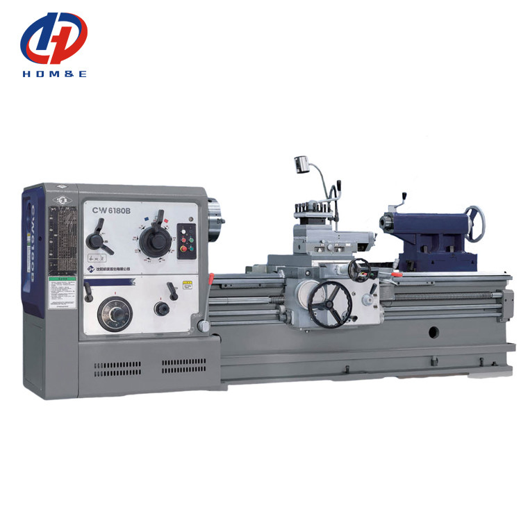 Universele draaibank CW6180B Hoge stijfheid 600 mm Bed Breedte Zware motor Draaibank Draaienmachine