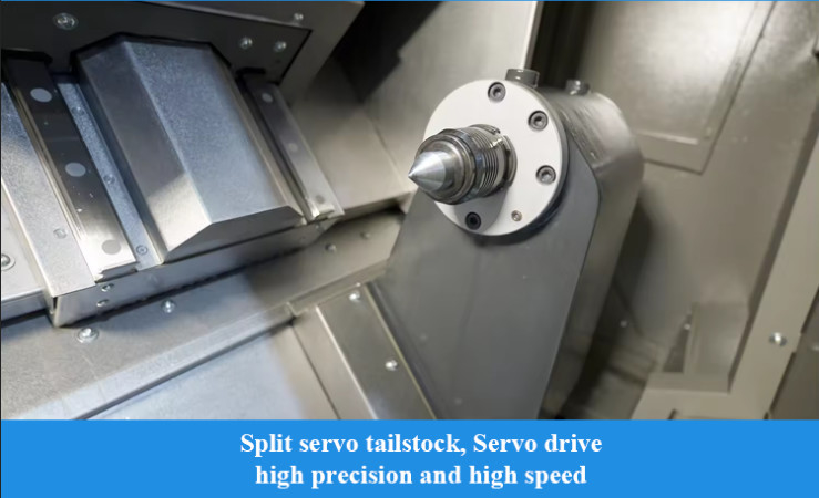 SMTCL CNC draaibank met hoge precisie Verwerking van kleine onderdelen T5.1-100Q Metal Slant Bed CNC draaibank