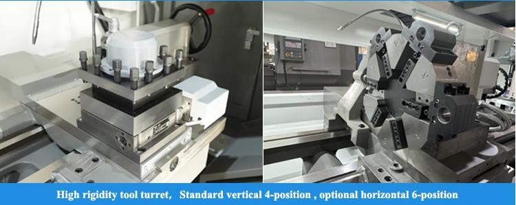 Hoogprecisie horizontale draaibank CAK5085 Metal Cutting Lathe SMTCL Flat Bed Cnc Lathe Machine
