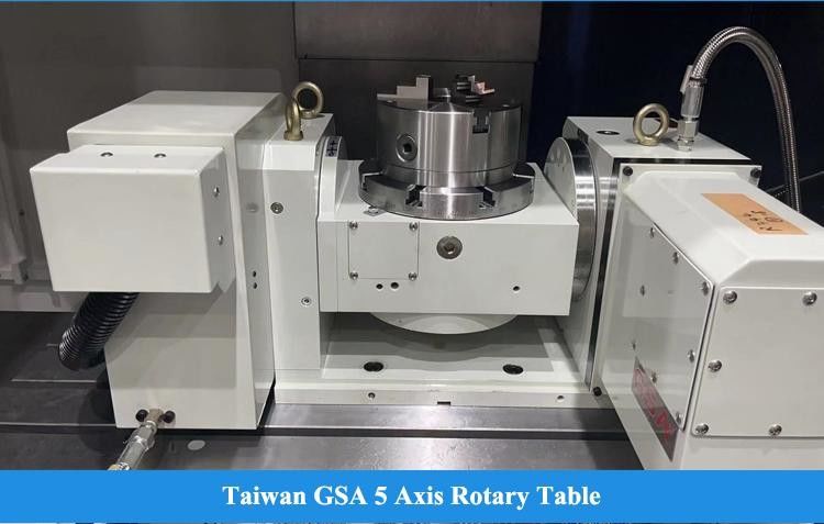SMTCL 10000rpm FANUC 3-assige verticale bewerkingscentrum VMC850Q 4-assige CNC-freesmachine met draaitafel