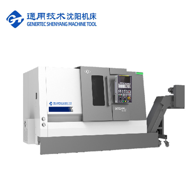 CNC-draaicentrum HTC40Hm Long-span Sleeve Spindle BMT55 Servo Power Turret CNC-draaicentrum met Y-as