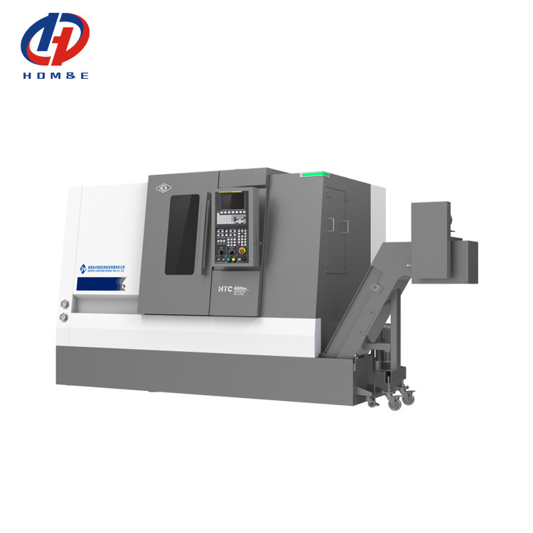 SMTCL CNC draaibank HTC40H Hoge efficiëntie Long Travel Ball Cage Motor Shaft Processing Slant Bed CNC draaibank