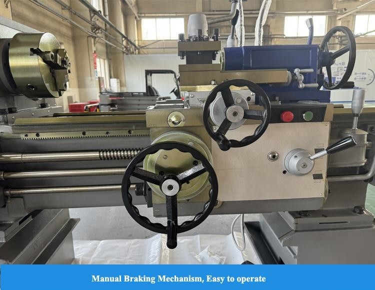 Manuele draaibank CA6140B/A China Universele 2000mm draaibank Conventioneel handmatig draaibank met digitale