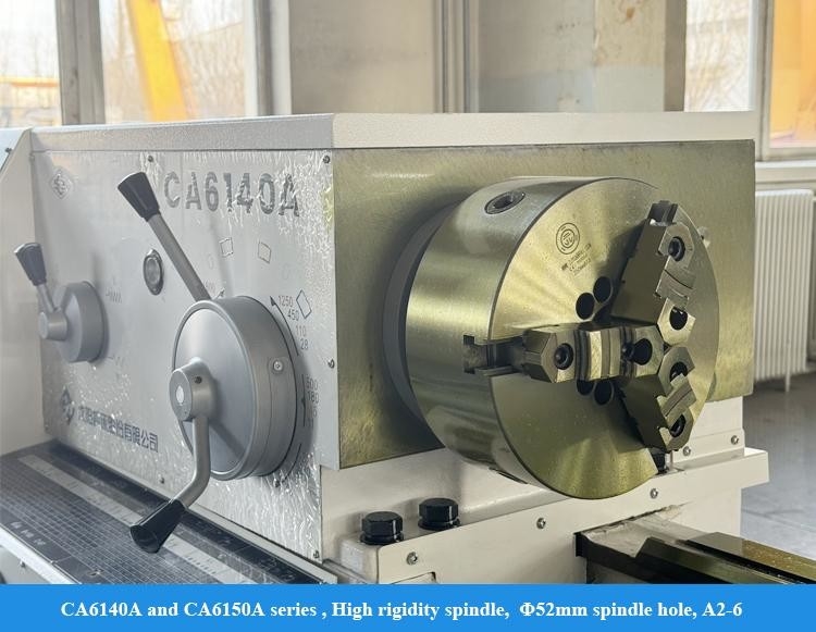SMTCL handmatige CA6150A metalen draaibank Gap Bed Draaibank 2000 mm handmatige draaibank