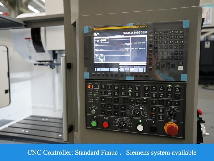 SMTCL 10000rpm FANUC CNC Verticaal Bewerkingscentrum VMC850Q CNC Freesmachine Met 4e Draaibord