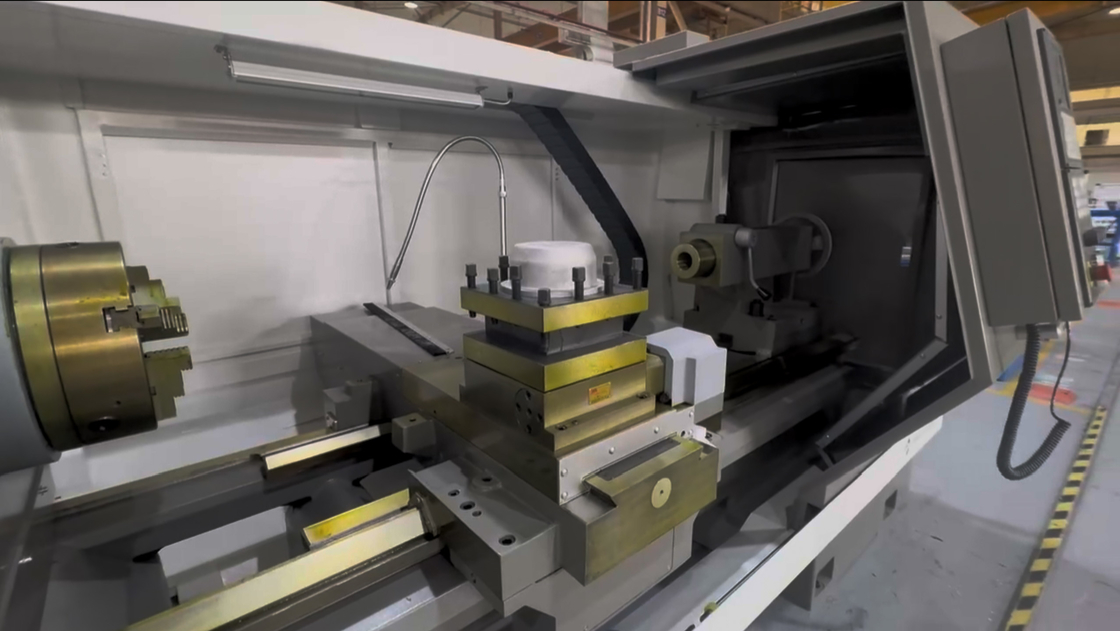 Zware horizontale vlakbed CNC draaibank CAK63 serie CNC draaibank voor metaalbewerking