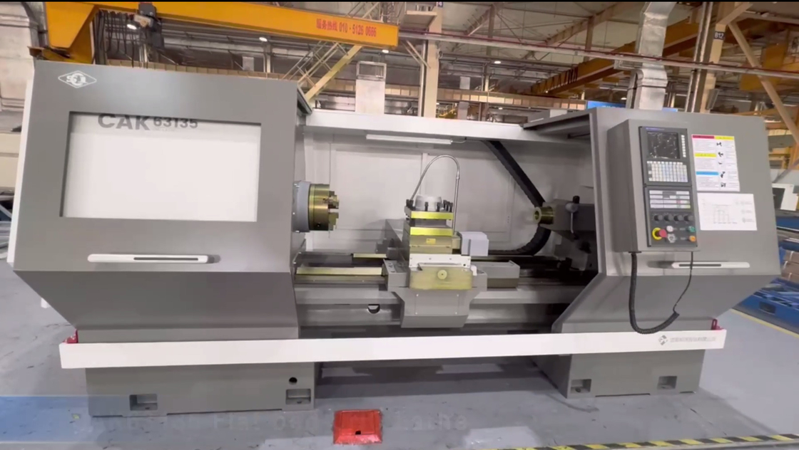 Zware horizontale vlakbed CNC draaibank CAK63 serie CNC draaibank voor metaalbewerking